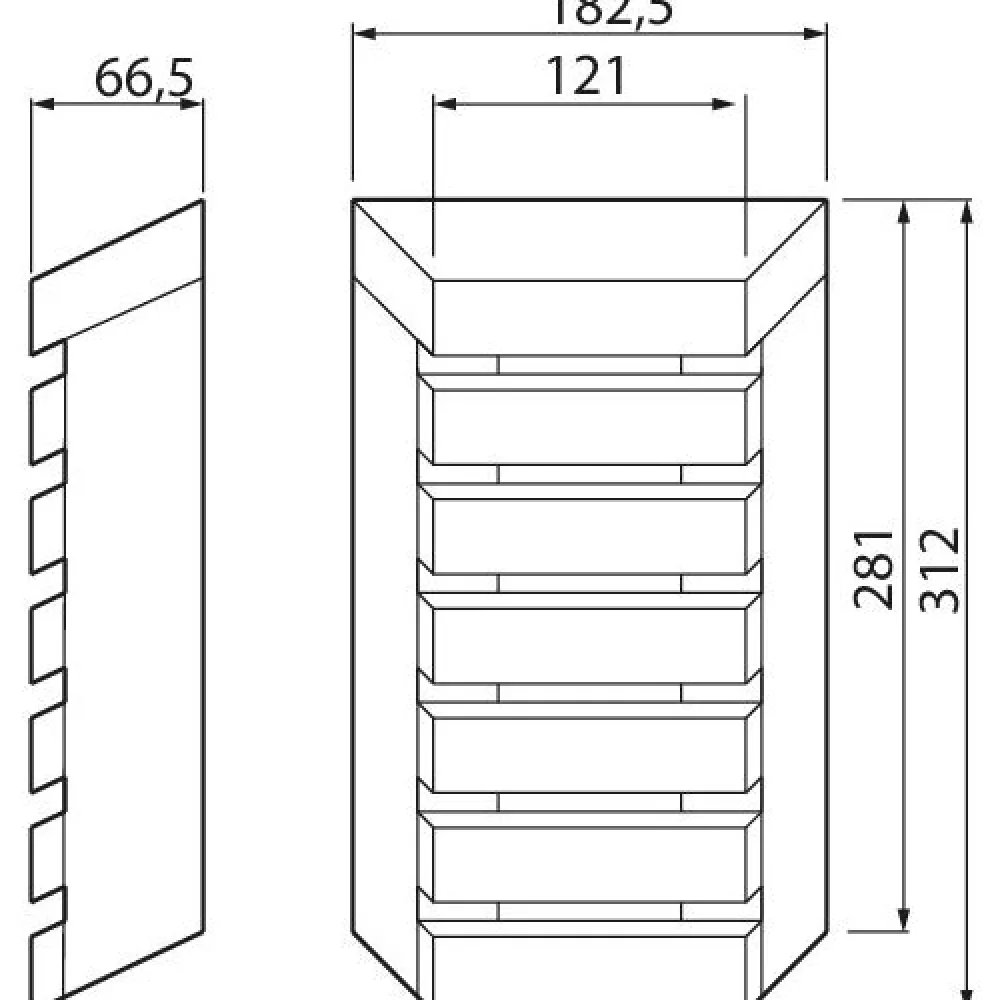 LED-saunavalaisin Saunaled 180TRL 8W/827 312x182x66 mm himmennettävä IP65 tervaleppä Saunan Seinävalot|Led-Saunavalot