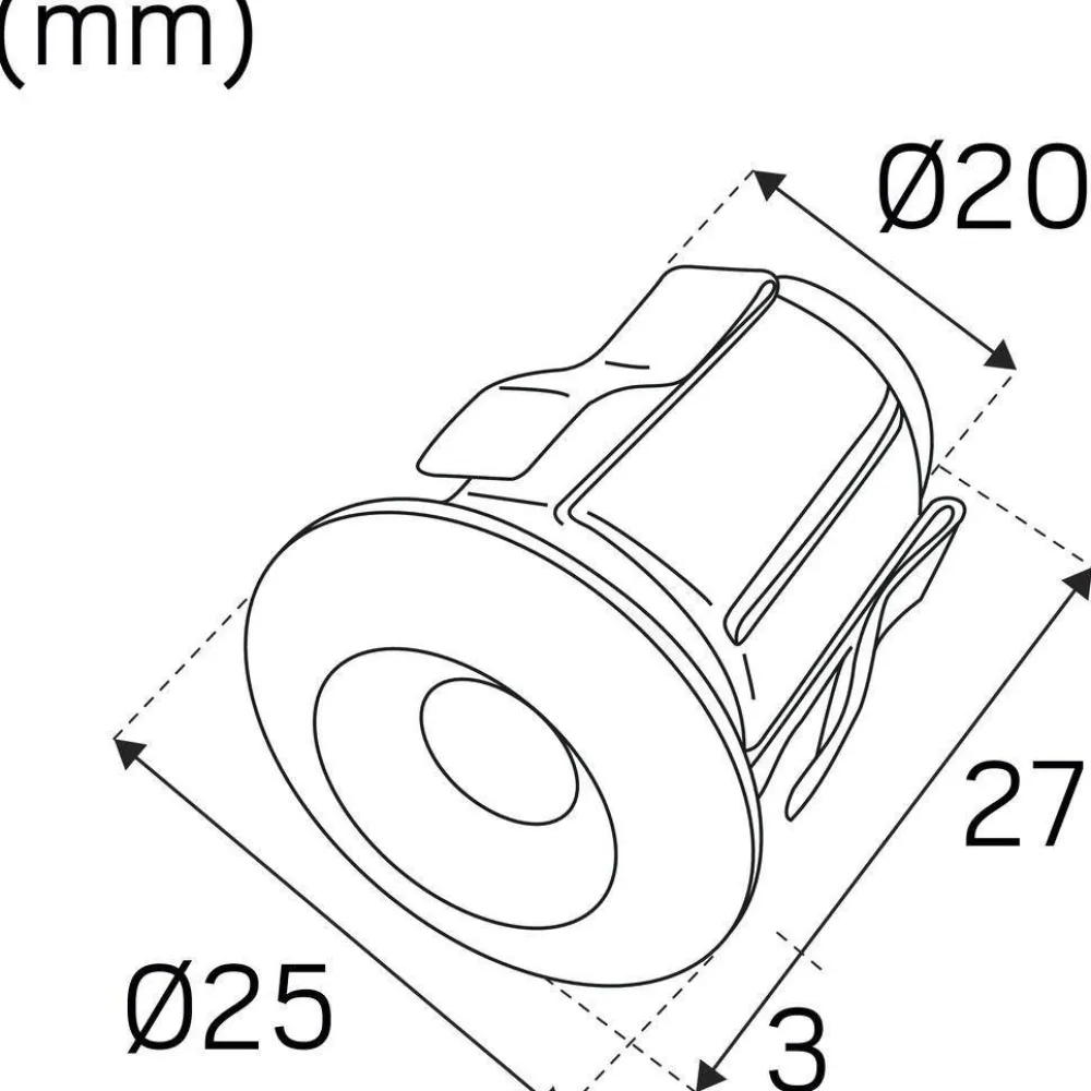 LED-saunavalaisin Heatspot G2 2700K teräs*Hide-a-lite Online