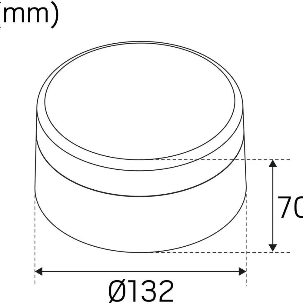LED-saunavalaisin Heatwall 2700K teräs*Hide-a-lite Discount