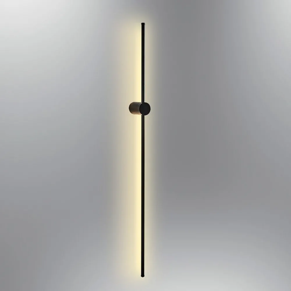 Best LED-seinävalaisin Wible 121 cm musta Seinävalaisimet