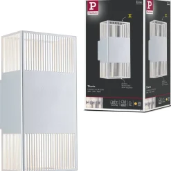 LED-seinävalaisin Tharin, 120x104mm, IP44, 3000K, 2x3.7W*Paulmann