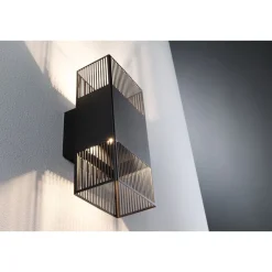 LED-seinävalaisin Tharin, 120x104mm, IP44, 3000K, 2x3.7W*Paulmann