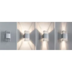 LED-seinävalaisin Tharin, 120x104mm, IP44, 3000K, 2x3.7W*Paulmann
