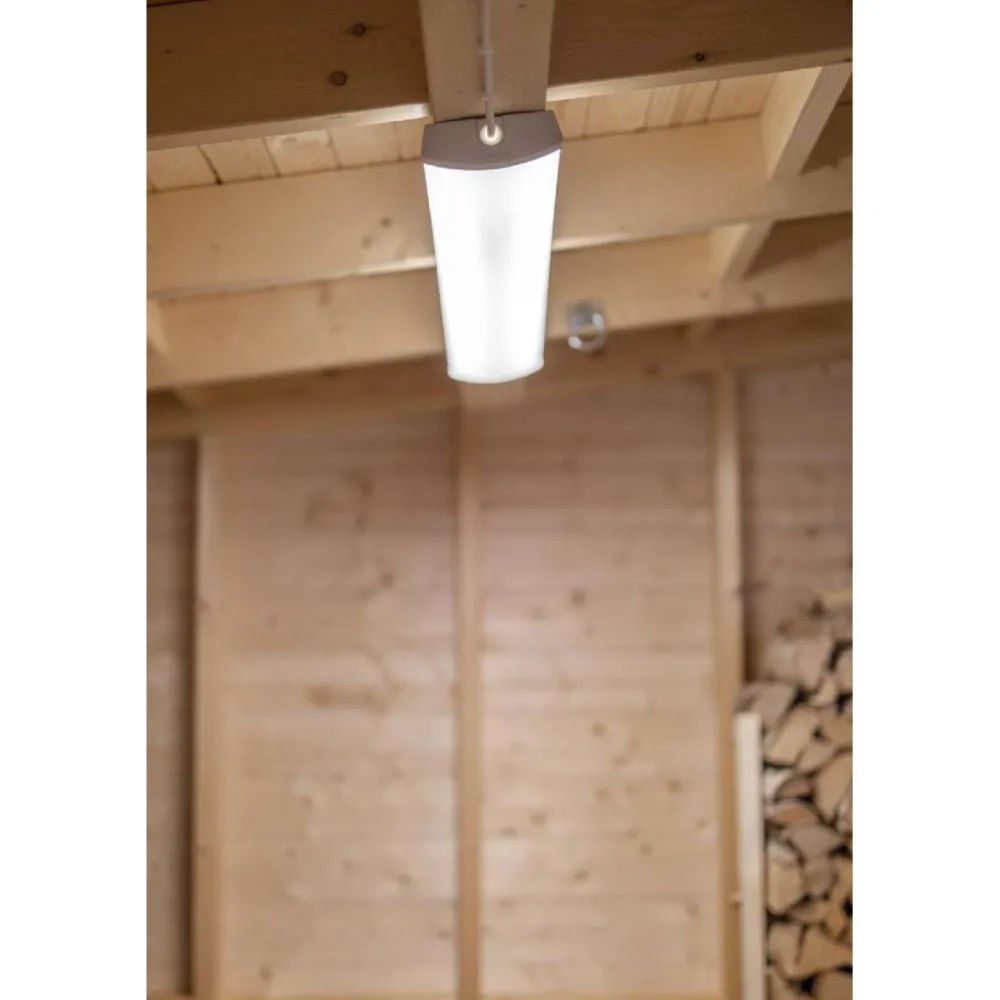 LED-teollisuusvalaisin Liteline Basic 1200 S tunnistimella 4000K IP44 valkoinen*Hide-a-lite Online