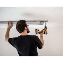 LED-teollisuusvalaisin Liteline 1500 S tunnistimella IP65 vaaleanharmaa*Hide-a-lite