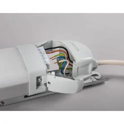 LED-teollisuusvalaisin Liteline 1500 S tunnistimella IP65 vaaleanharmaa*Hide-a-lite