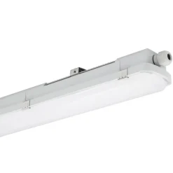 Clearance LED-teollisuusvalaisin Resisto 55W 4000K IP66 1500mm harmaa Julkisten Tilojen Valaisimet
