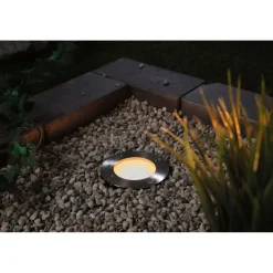 LED-terassivalaisin Plug & Shine, Smart Home Zigbee 3.0, IP65, säädettävä värilämpötila, musta*Paulmann Discount