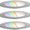 Best LED-terassivalaisinsarja Plug & Shine Floor, Smart Home Zigbee 3.0, IP67, RGBW+, 3x2W, rst Älyvalaisimet Ulos
