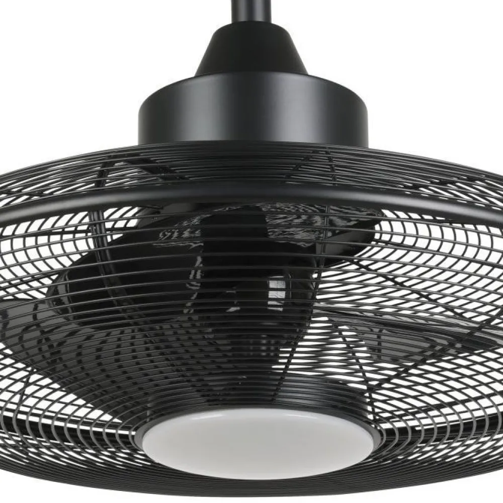 LED-tuuletinvalaisin Igeldo, musta*Eglo Hot
