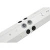 Clearance LED-työpistevalaisin Handy 550, 8W/830/840, 550x74mm, 2-osainen pistorasia+kytkin, IP21, valkoinen/opaali Keittiövalaisimet