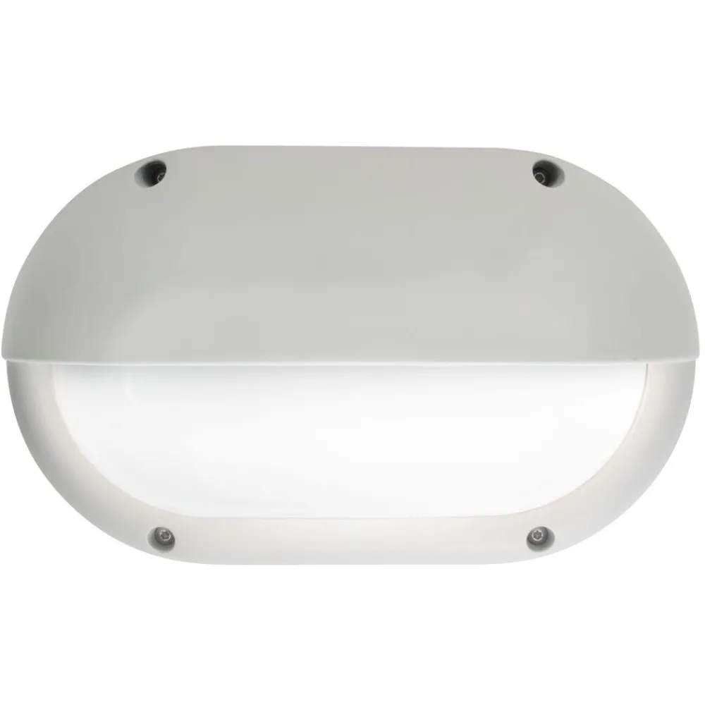 Online LED-ulkoseinävalaisin Cestus Horizontal Eye max 100W E27 165x270x110 mm IP65 valkoinen/opaali Ulkoseinävalaisimet