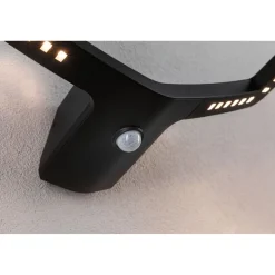 LED-ulkoseinävalaisin Alara 375x270mm 3000K 10W 450lm hämäräohjattu liiketunnistin IR antrasiitti*Paulmann Sale