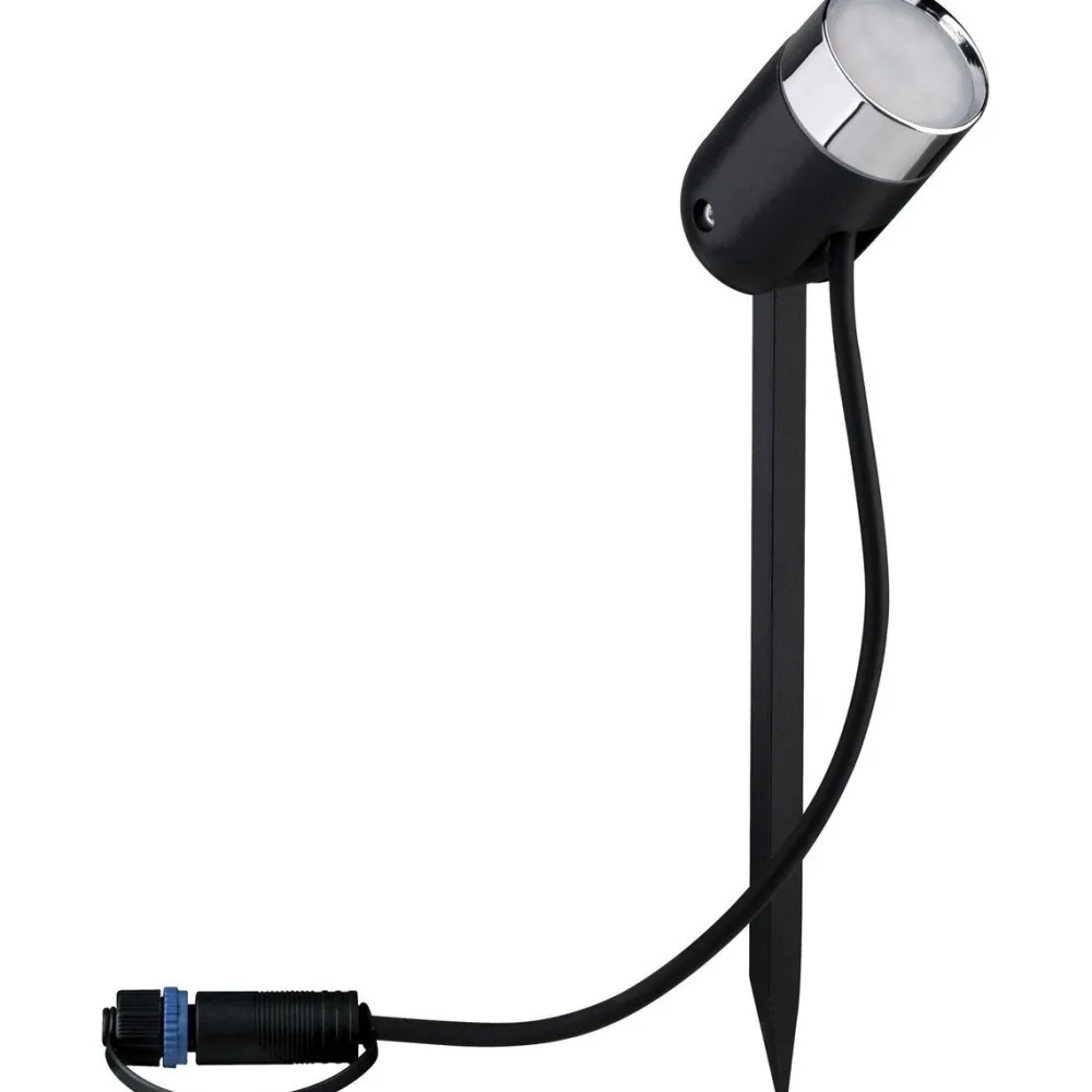 LED-Ulkospottivalaisin Plug & Shine SpotPike RGBW antrasiitti*Paulmann Discount