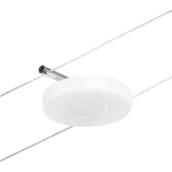 LED-Vaijerivalaisinsetti Disc 5 valaisinta + muuntaja + vaijeri 3000K kromi*Paulmann Outlet
