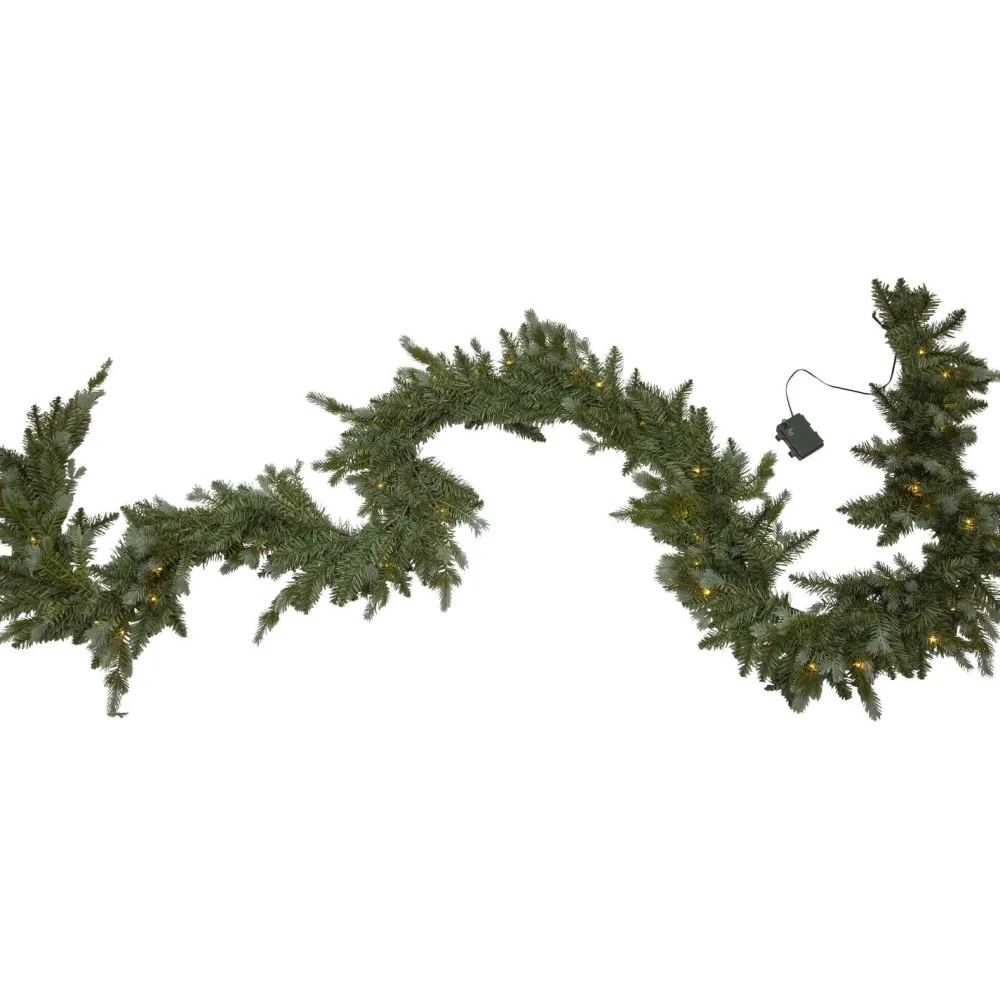 LED-valaistu havuköynnös Greyland, 300cm, vihreä*Star Trading Sale