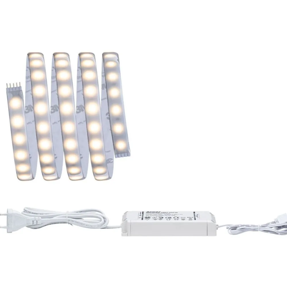 LED-valonauha MaxLED 500, aloituspakkaus, 1.5m, IP44, 9W 440lm/m 2700K 20VA*Paulmann Best