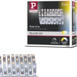 LED-valonauha MaxLED 250, 270lm/m, säädettävä värilämpötila, eri kokoja*Paulmann Clearance