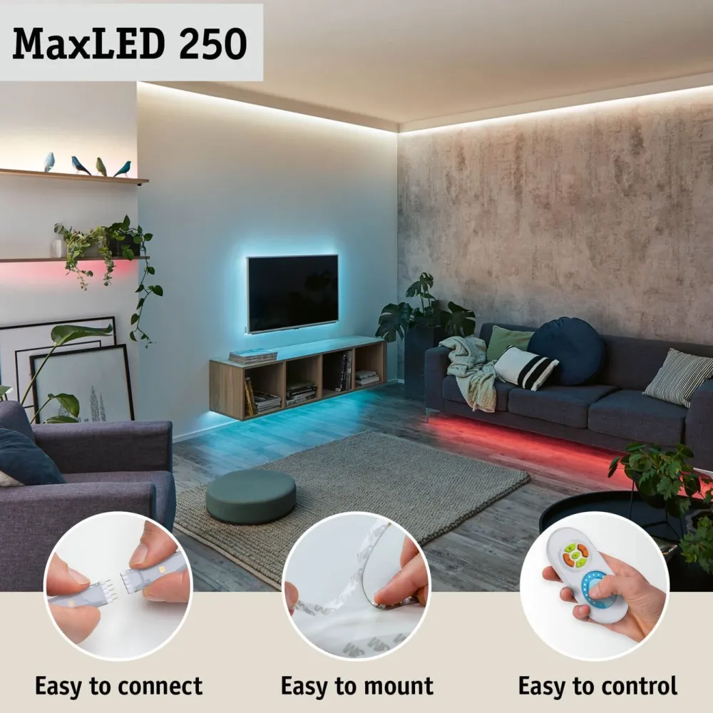 Discount LED-valonauha MaxLED 250, 300lm/m, 2700K, eri kokoja Led-Nauhat