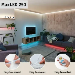 Discount LED-valonauha MaxLED 250, 300lm/m, 2700K, eri kokoja Led-Nauhat