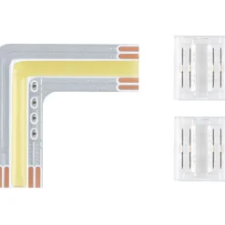 Outlet LED-valonauha MaxLED 500 Full-Line COB, kulmaosa, 0.3W, 1000lm/m, säädettävä värilämpötila Led-Nauhat