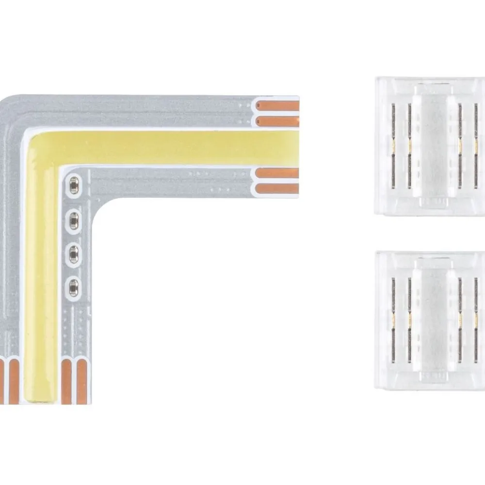 Outlet LED-valonauha MaxLED 500 Full-Line COB, kulmaosa, 0.3W, 1000lm/m, säädettävä värilämpötila Led-Nauhat