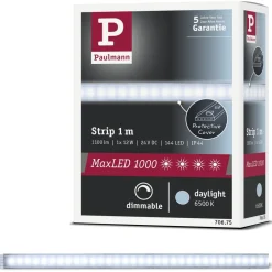 Discount LED-valonauha MaxLED 1000, 1m, IP44, 12W, 880lm/m, 6500K Led-Nauhat