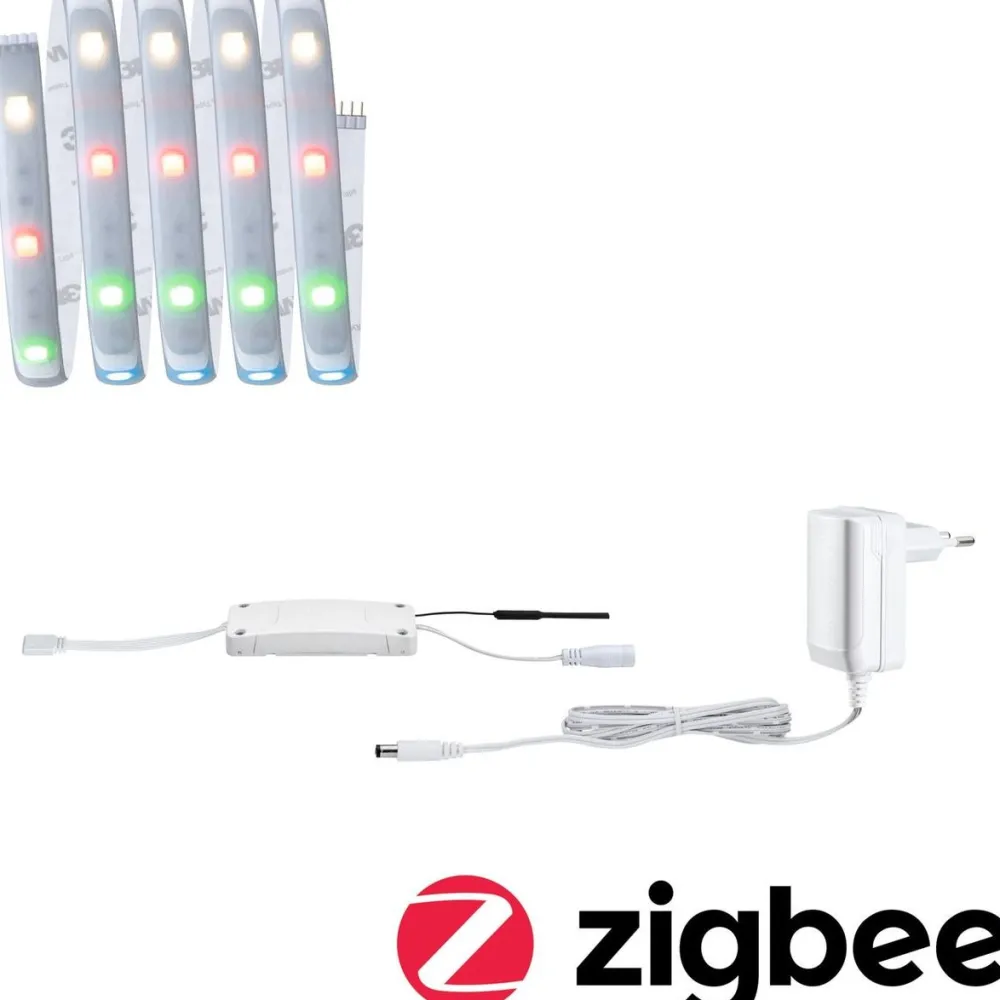 LED-valonauha MaxLED 250, Smart Home Zigbee 3.0, aloituspakkaus, 1.5m, IP44, 9W, 180lm/m, 30LEDs/m, RGBW+, 24VA Led-Nauhat|Älyvalaistus