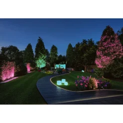 Clearance LED-valonauha Plug & Shine Smooth, 2m, Smart Home Zigbee 3.0, IP67, RGBW+, valkoinen Älyvalaisimet Ulos
