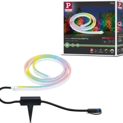Clearance LED-valonauha Plug & Shine Smooth, 2m, Smart Home Zigbee 3.0, IP67, RGBW+, valkoinen Älyvalaisimet Ulos