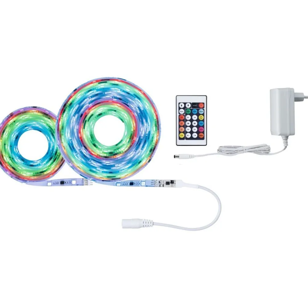 LED-valonauha SimpLED, 7.6m, 15W, 65lm/m, RGB, 18VA*Paulmann Sale