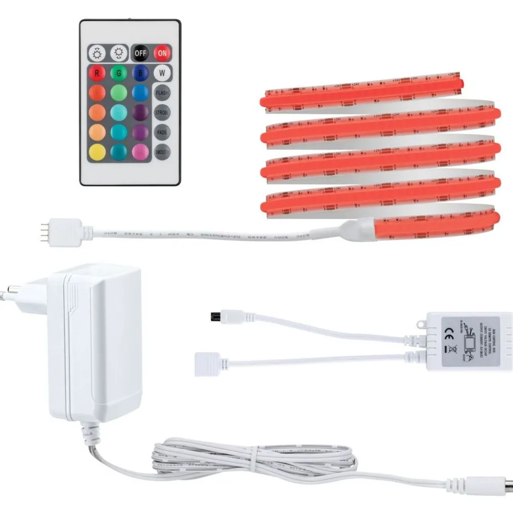 Online LED-valonauha SimpLED Full-Line COB, 330lm/m, 840LEDs/m, RGB, 24VA, eri kokoja Led-Nauhat