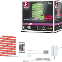 Online LED-valonauha SimpLED Full-Line COB, 330lm/m, 840LEDs/m, RGB, 24VA, eri kokoja Led-Nauhat