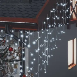 LED-valonauhaverho jääpuikot 10 m 400 LEDiä eri värejä*FinePRICE