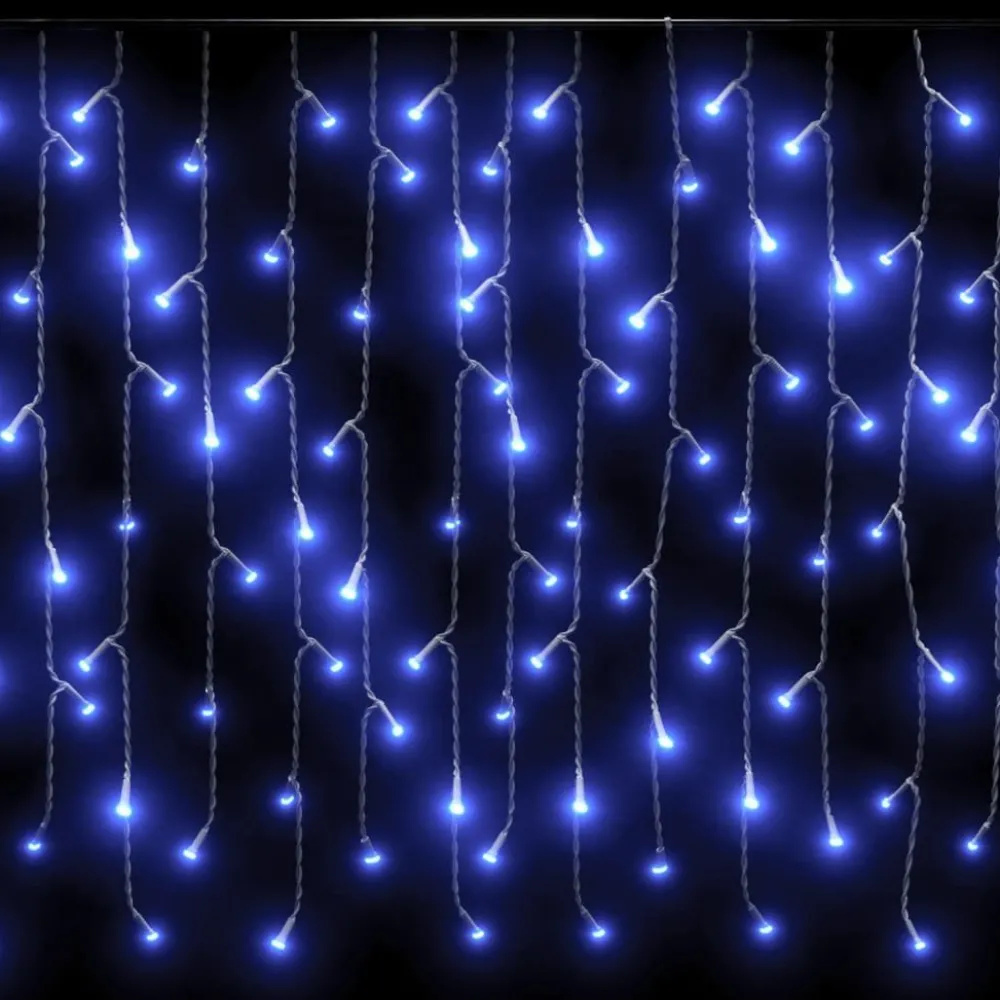 LED-valonauhaverho jääpuikot 10 m 400 LEDiä eri värejä*FinePRICE