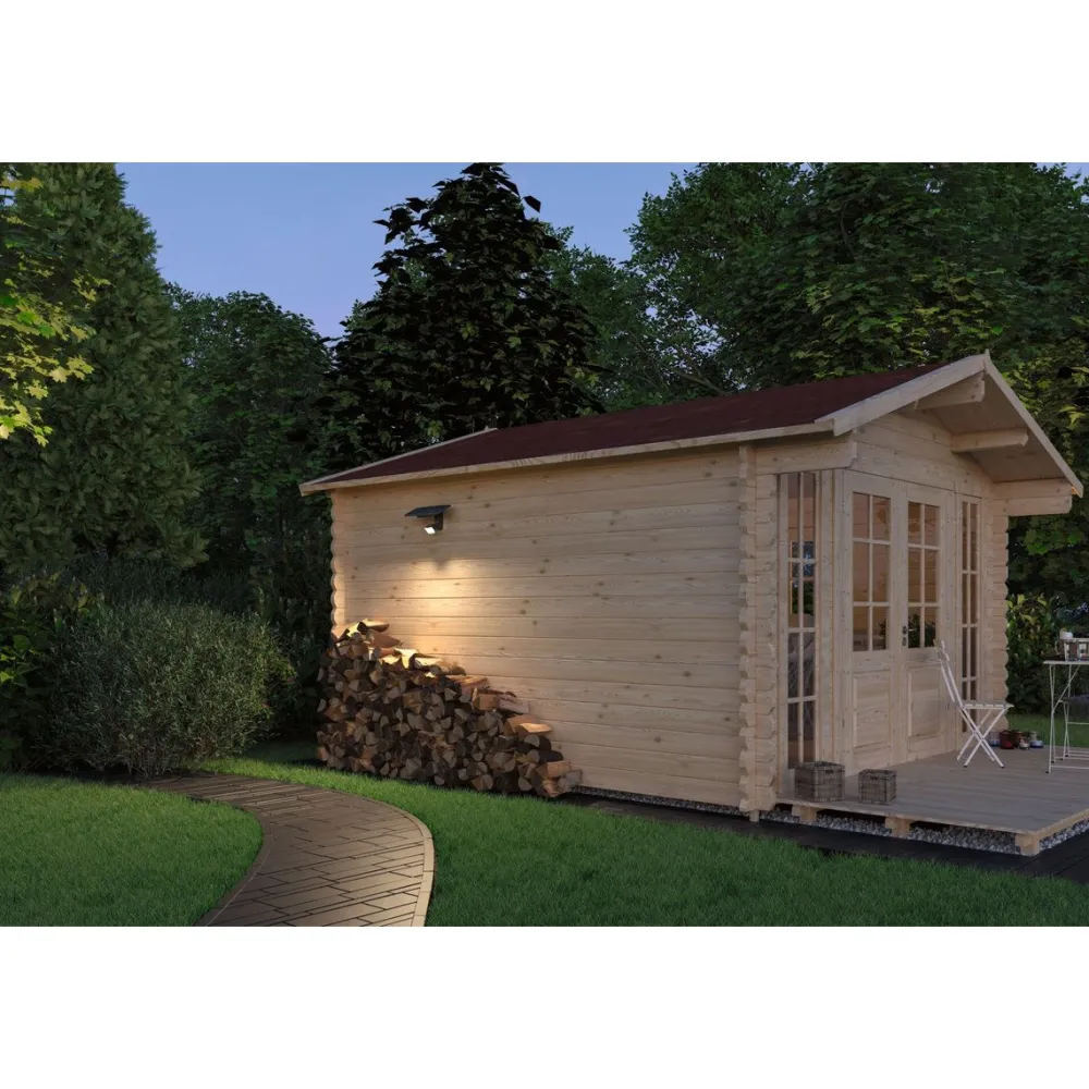 New LED-valonheitin aurinkokennolla Solar Smart Home Zigbee 3.0 Flotas, IP65, 3000K, 700lm, antrasiitti Puutarhavalaisimet