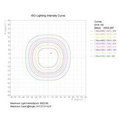 LED-valonheitin Work Platinum 100 W 4500 K 346x314x101 mm musta*FTLight Outlet