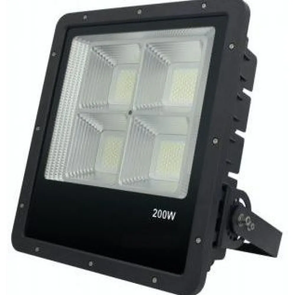 New LED-valonheitin Work Platinum 200 W 4500 K 409x372x104 mm musta Valonheittimet