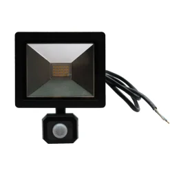 LED-valonheitin 20 W 12 V 1600 lm 4000 K IP43 0,8 m kumikaapeli PIR-sensori Valonheittimet