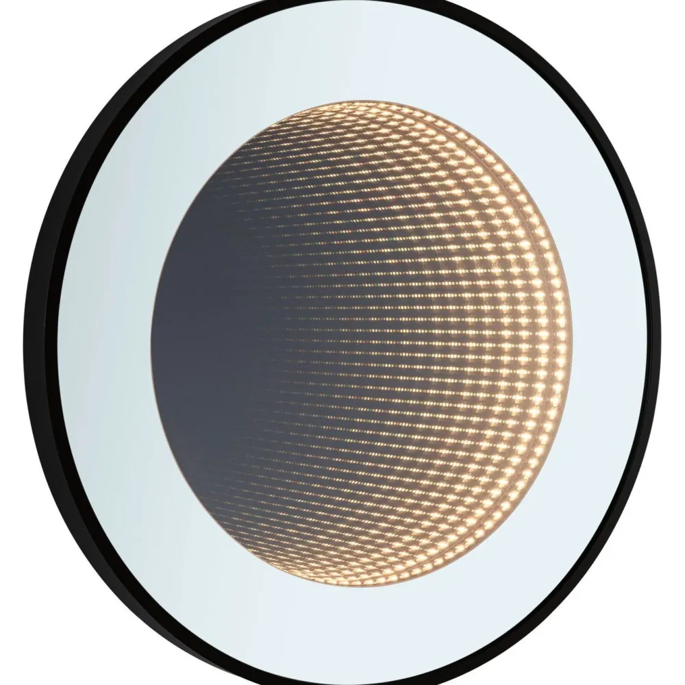 LED-valopeili Miro Ø50cm IP44 70lm 11.5W mattamusta*Paulmann Hot