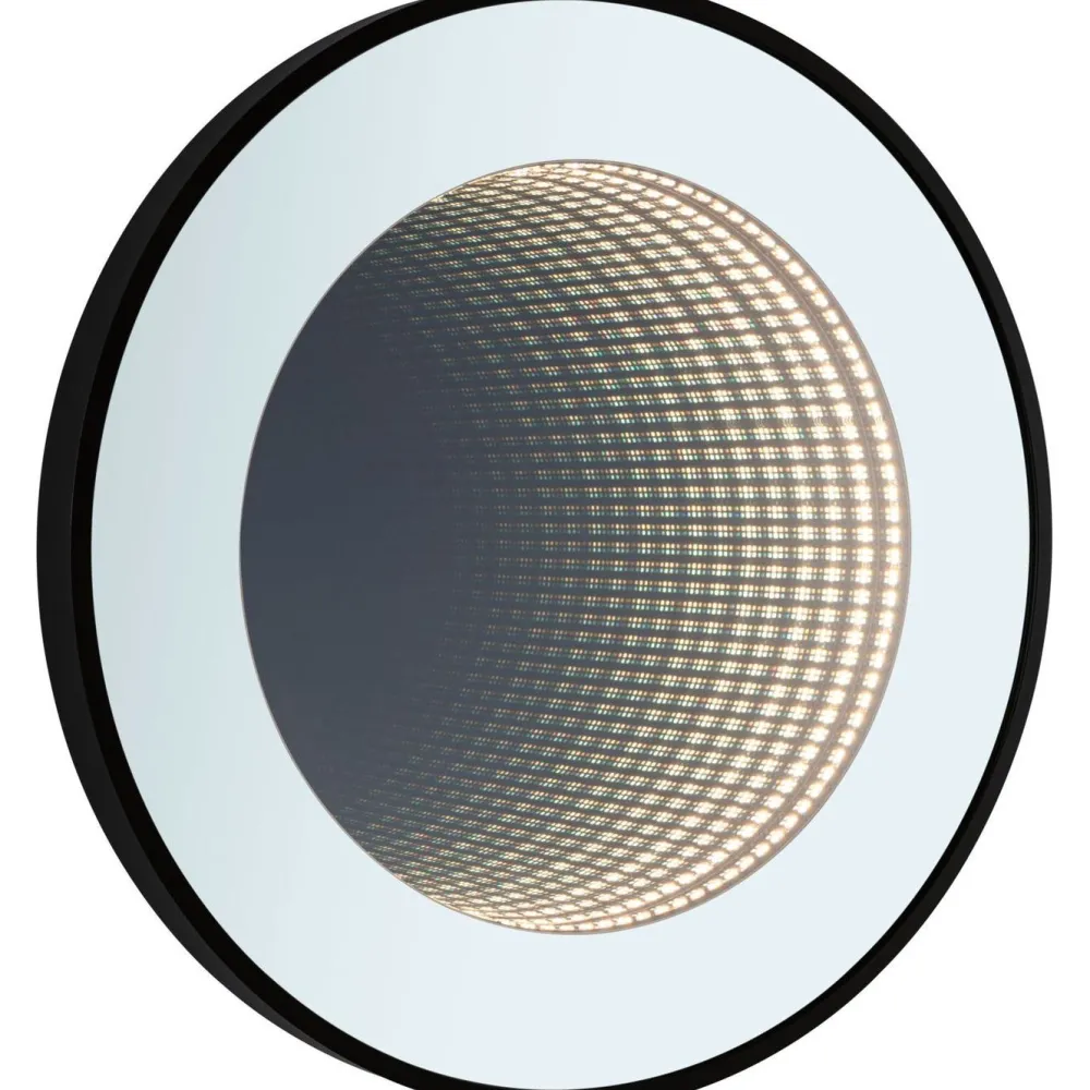 LED-valopeili Miro Ø50cm IP44 70lm 11.5W mattamusta*Paulmann Hot