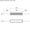 Best LED-virtalähde 24V 100W IP67 ulkokäyttöön Led-Muuntajat Ja Led-Tarvikkeet