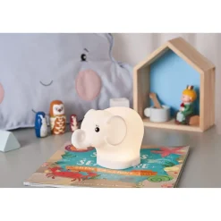 Outlet LED-yölamppu Pauleen Elephant, RGBW+, valkoinen Lasten Valaisimet|Yövalot