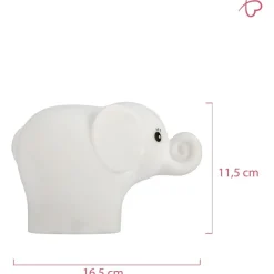 Outlet LED-yölamppu Pauleen Elephant, RGBW+, valkoinen Lasten Valaisimet|Yövalot