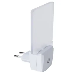 Outlet LED-yölamppu 357-11 75x63x114 mm 0,5W huurre pistotulpalla + hämäräkytkimellä Yövalot