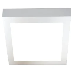 LED-yleisvalaisin Kubo II 225, 15W/830, 225x225x42mm, himmennettävä, IP20, valkoinen/opaali*Airam Outlet