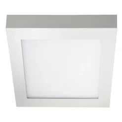 LED-yleisvalaisin Kubo II 225, 15W/830, 225x225x42mm, himmennettävä, IP20, valkoinen/opaali*Airam Outlet