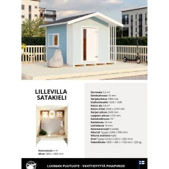 Online Leikkimökki 30 Satakieli, 3.2m² Leikkimökit