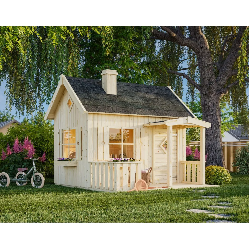Leikkimökki Otto 3,6 m2*Palmako Discount