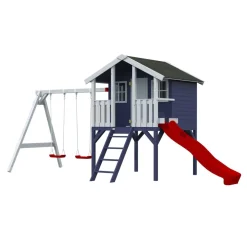 Clearance Leikkimökki Toby sis.keinusetin 2,1 m² Leikkimökit